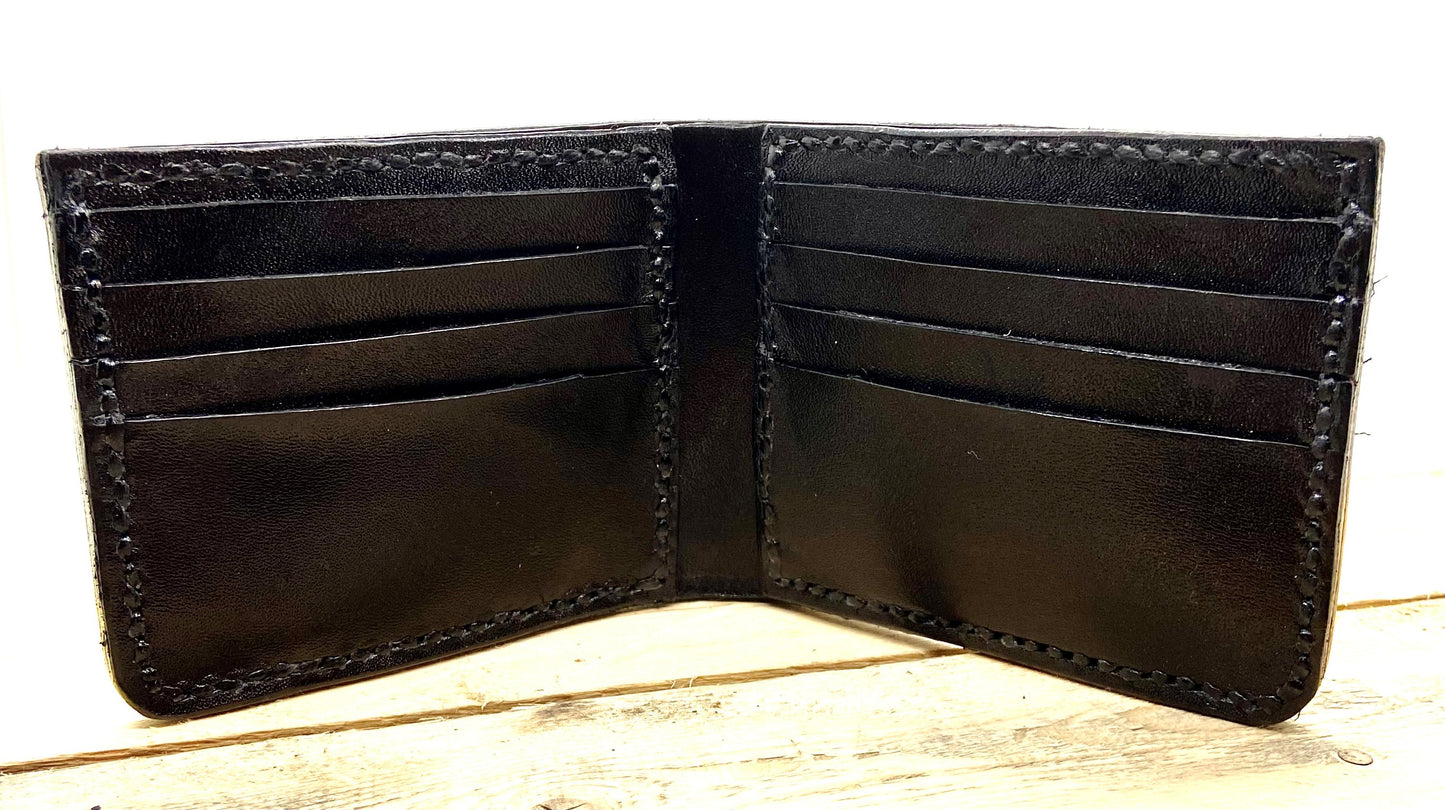 Men Bifold Dirt Bike Wallet