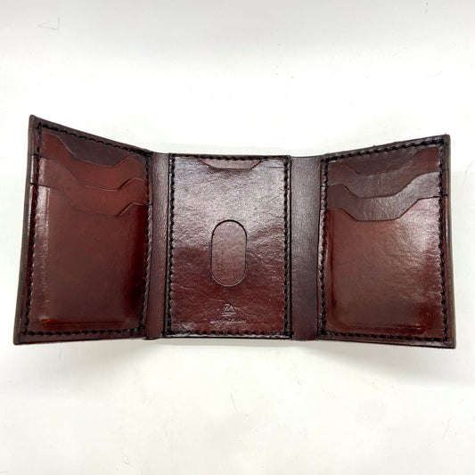 Dark Brown Trifold Wallet